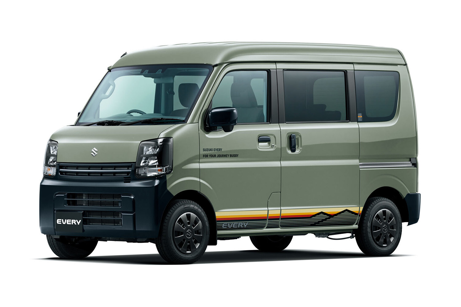 【スズキ謹製アウトドア仕様登場】「エブリイ」の特別仕様車「Jリミテッド」発売。ブラック加飾で標準車と差別化