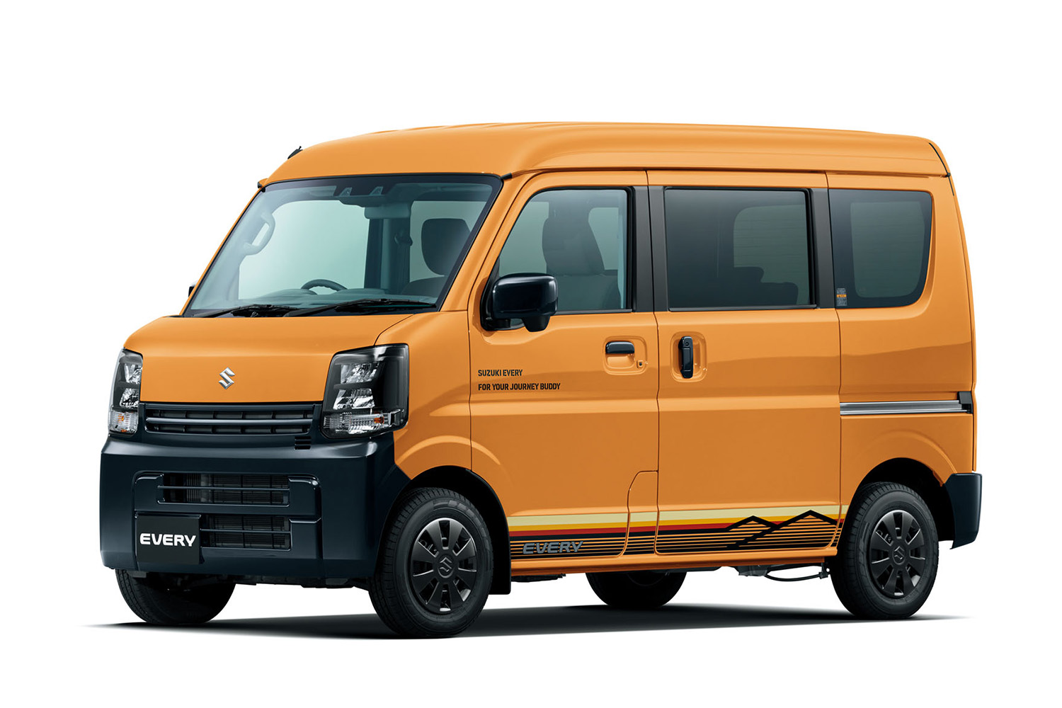 【スズキ謹製アウトドア仕様登場】「エブリイ」の特別仕様車「Jリミテッド」発売。ブラック加飾で標準車と差別化