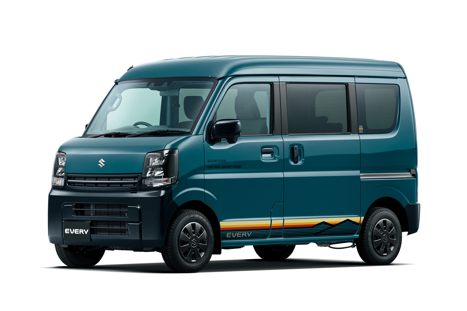 【スズキ謹製アウトドア仕様登場】「エブリイ」の特別仕様車「Jリミテッド」発売。ブラック加飾で標準車と差別化