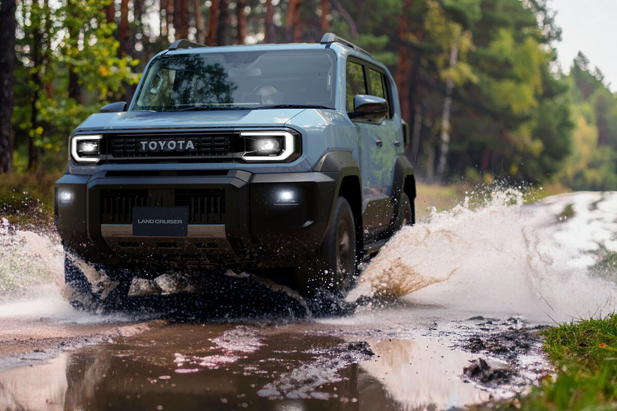 新型トヨタ「ランドクルーザー FJ」を世界初公開。悪路性能と扱いやすさを両立した新世代ランクル登場