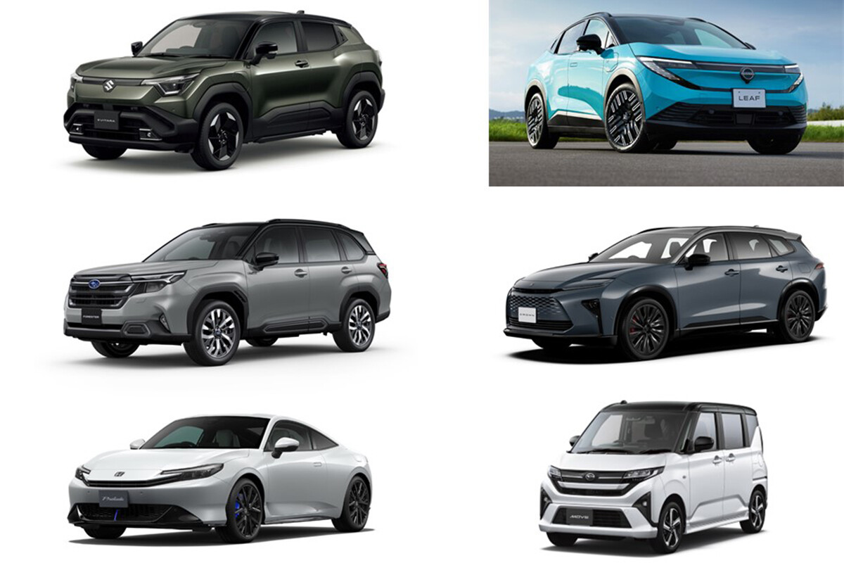 「日本カー・オブ・ザ・イヤー」10ベスト発表。9台が電動モデル、輸入車優勢のなか国産が意地を見せる…最終選考会は12月4日