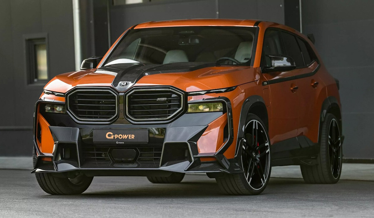 【見た目からすでに強そう】BMW「XM」を950馬力にアップ！ GパワーがECUチューンとマンソリーパーツでカスタム
