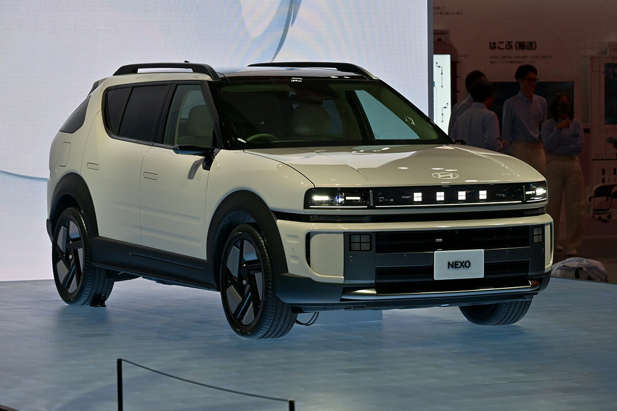 ヒョンデの新型SUV「ネッソ」は「田」がモチーフ!? 世界で最も売れた量産型水素電気自動車… 26年上半期日本発売、販売拠点も強化へ