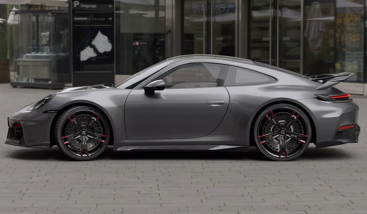 【ロシア発の新提案】ポルシェ「911 カレラ」にさりげない存在感を与える上品エアロキット登場