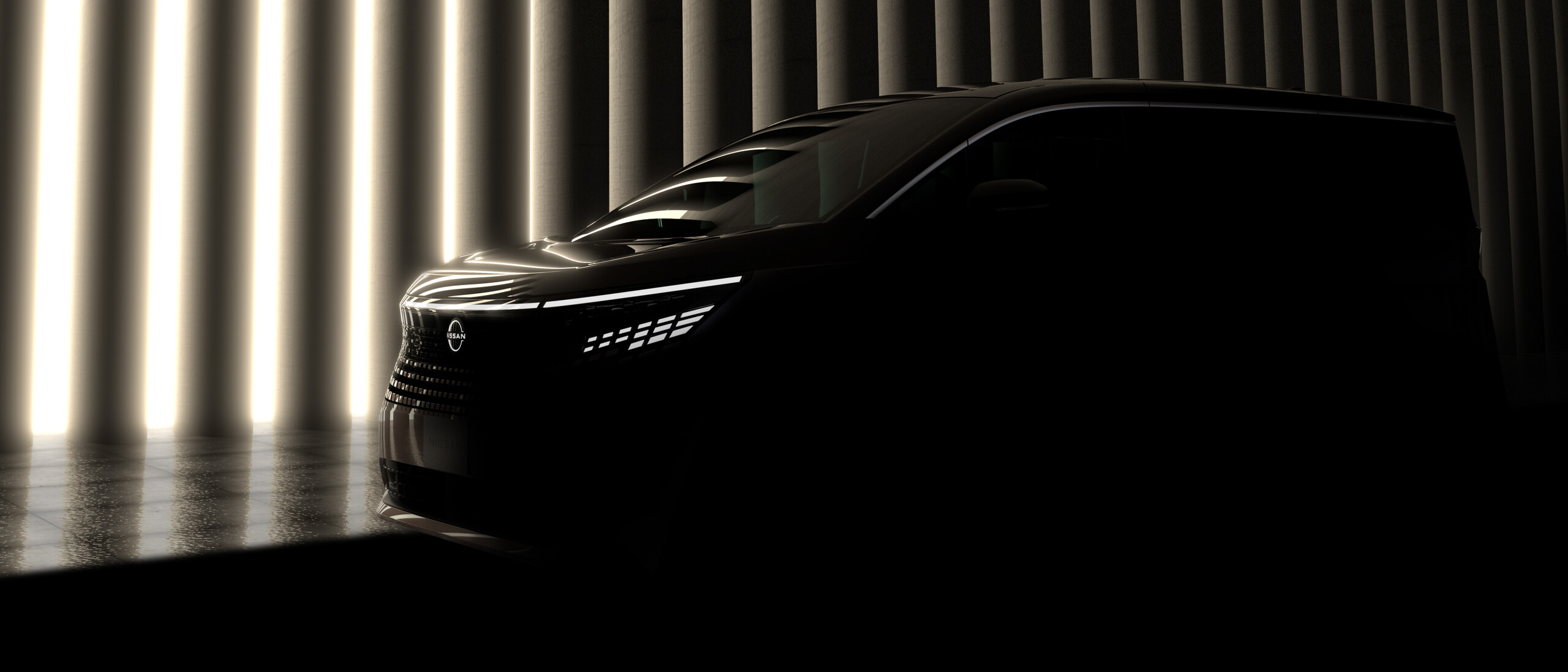 新型「エルグランド」をJMS2025で世界初公開！ 日産が次世代EV群と共に示す「電動化の現在地」