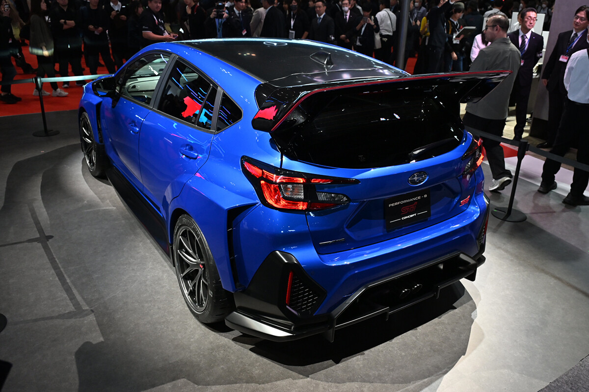 【期待大】価格高騰の時代に“手の届くSTI”を再構築。スバル「パフォーマンスB STIコンセプト」に込めた現実的な理想とは