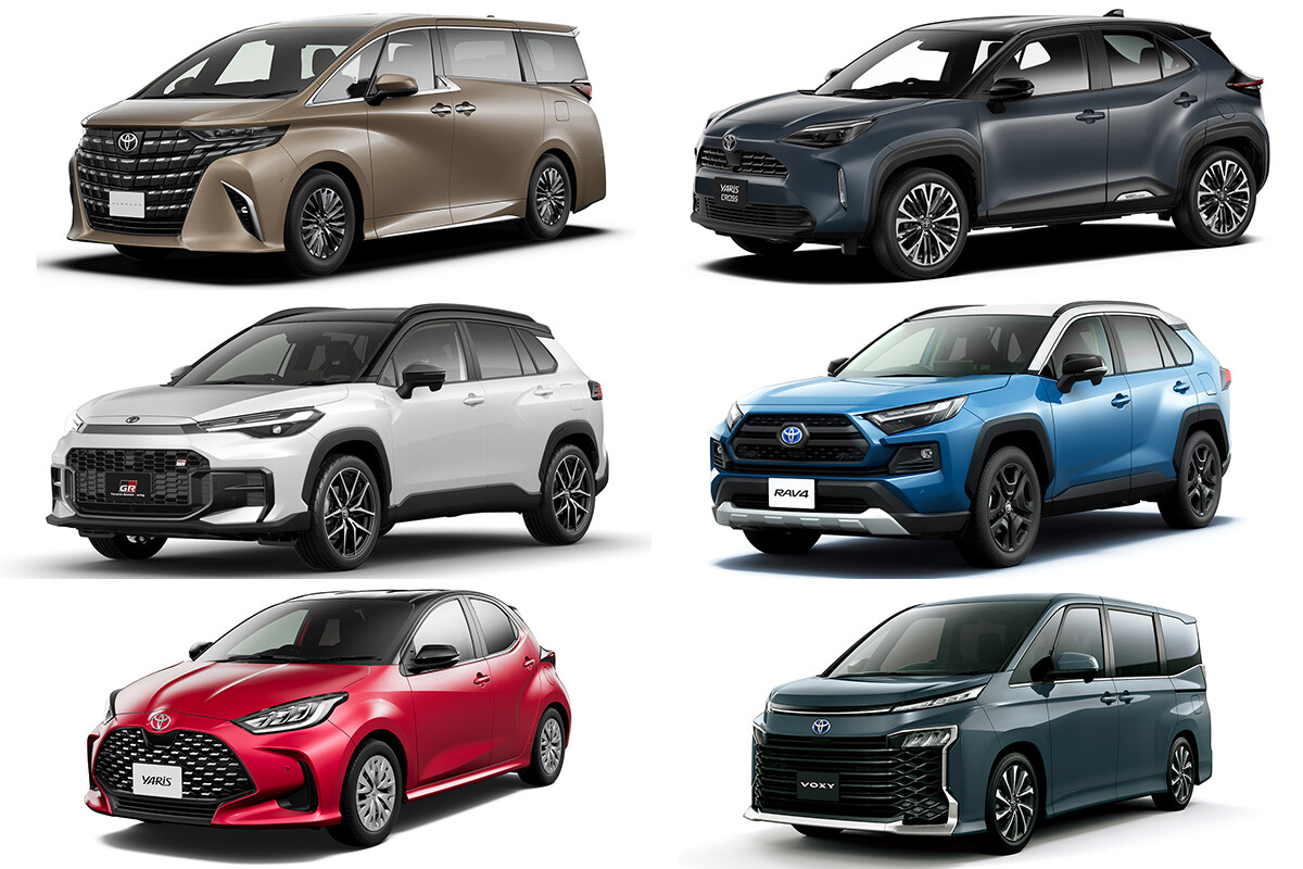 販売ランキング上位10台中、8台がトヨタ車。受注停止が続いても止まらない“トヨタ一強”の背景