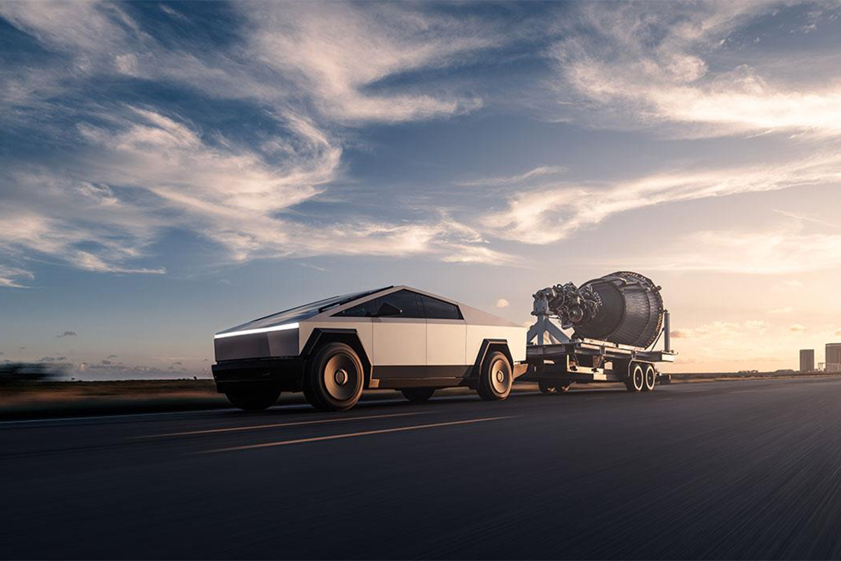 テスラ「サイバートラック」専用24インチホイール登場！「超新星爆発」がモチーフで約106