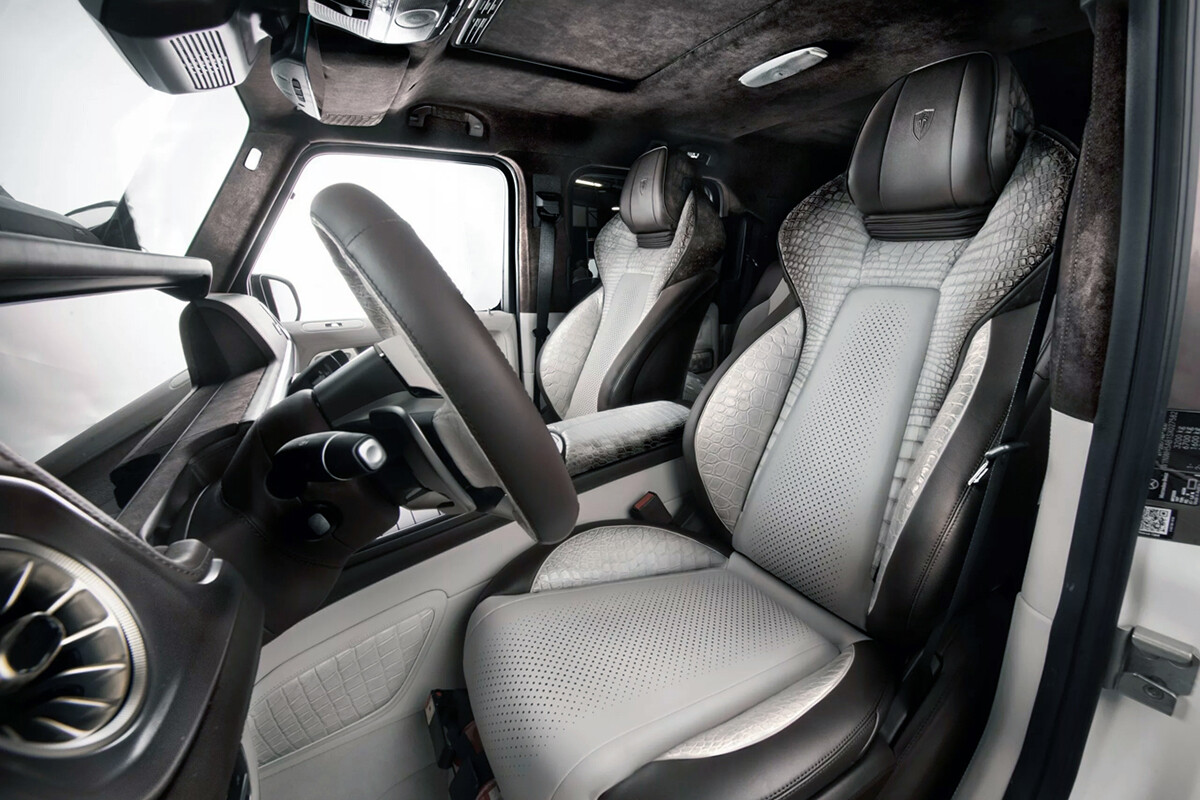 【豪華とかの次元じゃない】AMG「G 63」に1kgのダイヤ塗装、内装はバーキン級ヒマラヤレザー…ポーランド発、カーレックスの最新作が異次元すぎた