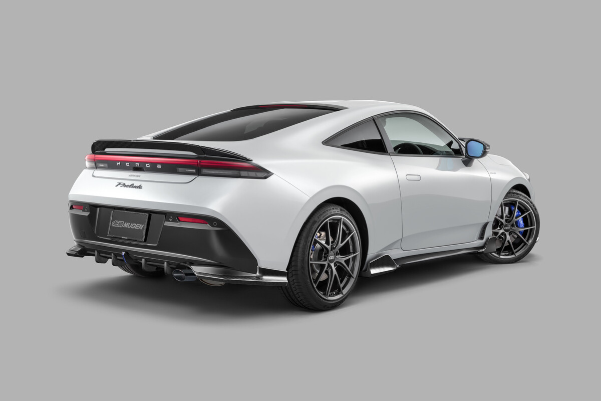 【贅沢なパーツが盛り沢山】BBSと共同開発ホイール＆ヤマハ製パフォーマンスダンパーで武装。新型「プレリュード」に無限パーツ登場