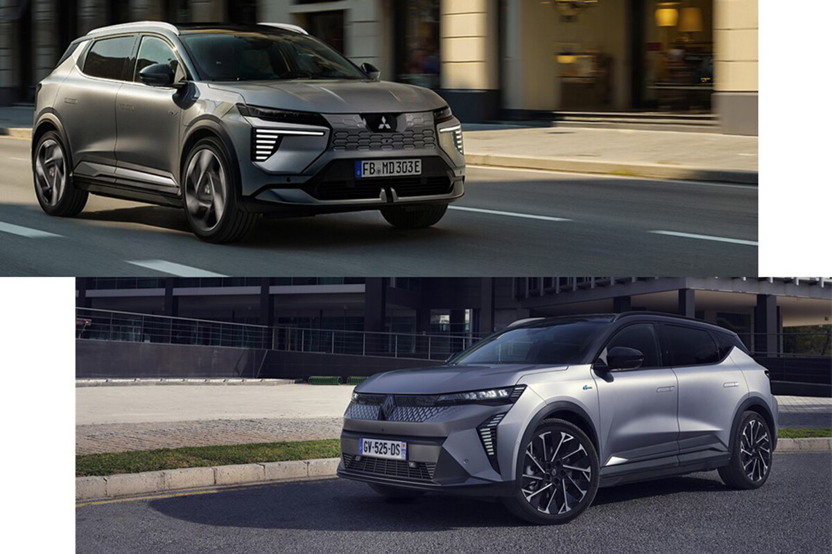 【日本仕様はどうなる？】三菱が新型「エクリプス クロス」初公開。「アリア／リーフ」と同じプラットフォーム採用するルノー製BEVはデザインもスペックも完成度高そう