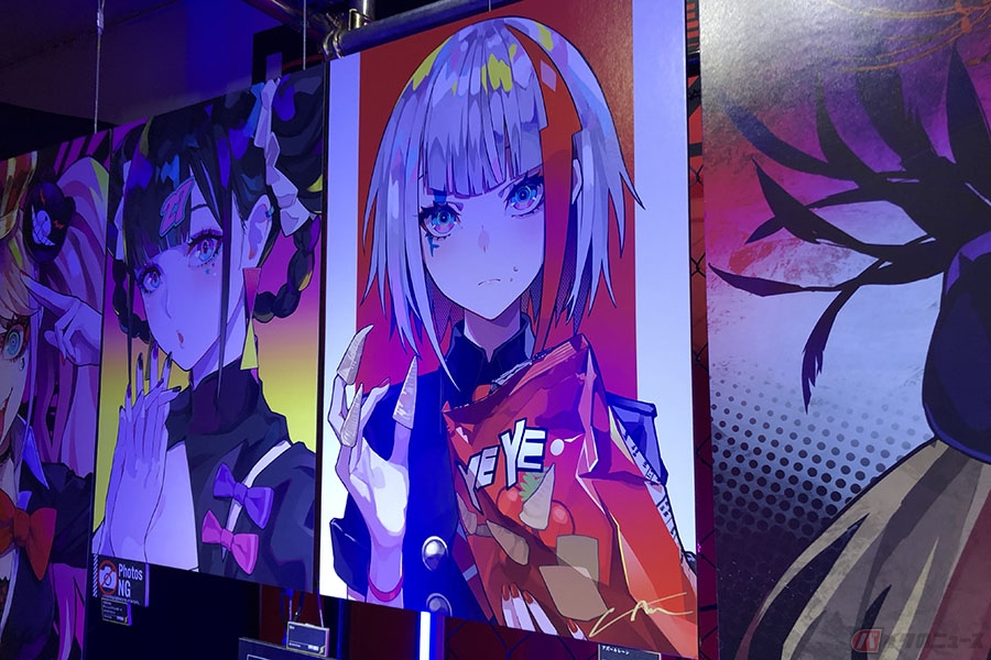 人気イラストレーターlamの個展 目と雷 に謎のバイク出現 酸性雨の中を走るブレードランナーの世界から バイクのニュース 自動車情報サイト 新車 中古車 Carview