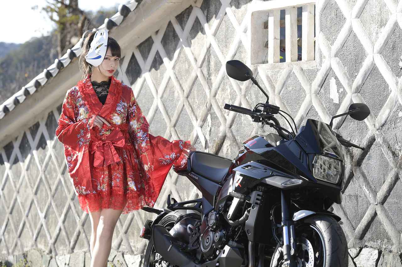 葉月美優 Katana 1 スズキのバイク と女子ライダーのphoto Gravure Webオートバイ 自動車情報サイト 新車 中古車 Carview