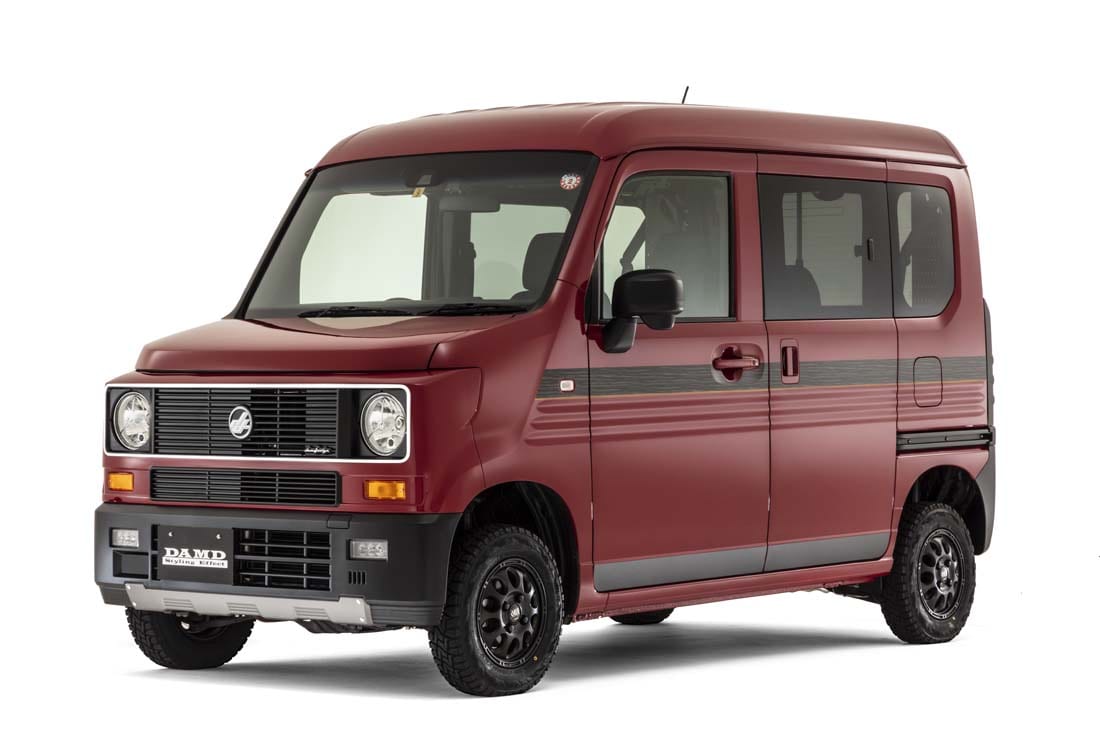 〈ホンダ・N-VAN〉ダムドが提案する2つのN-VAN用ボディキット! 先行で予約受付をスタート!