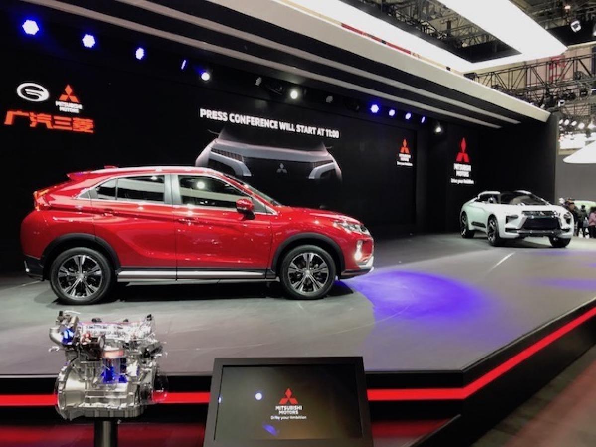三菱自動車 世界戦略を担うコンパクトsuvを中国初披露 北京モーターショー18 Motorfan 自動車情報サイト 新車 中古車 Carview