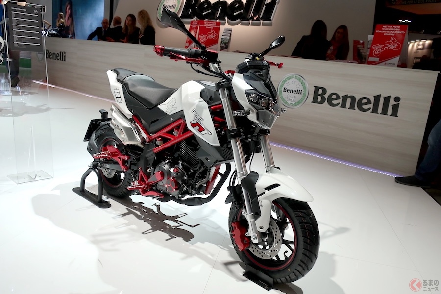 ベネリ「Tornado Naked T」可愛くマッチョな小型スポーティモデル【EICMA2018】