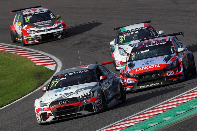 WTCR鈴鹿：Audi Team Hitotuyamaの富田＆宮田、ファンを沸かす活躍も悔しい結果に