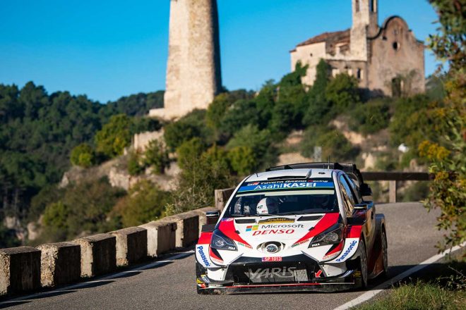 WRC第13戦スペイン：タナクが2019年のシリーズチャンピオンに。トヨタに1994年以来の栄光もたらす