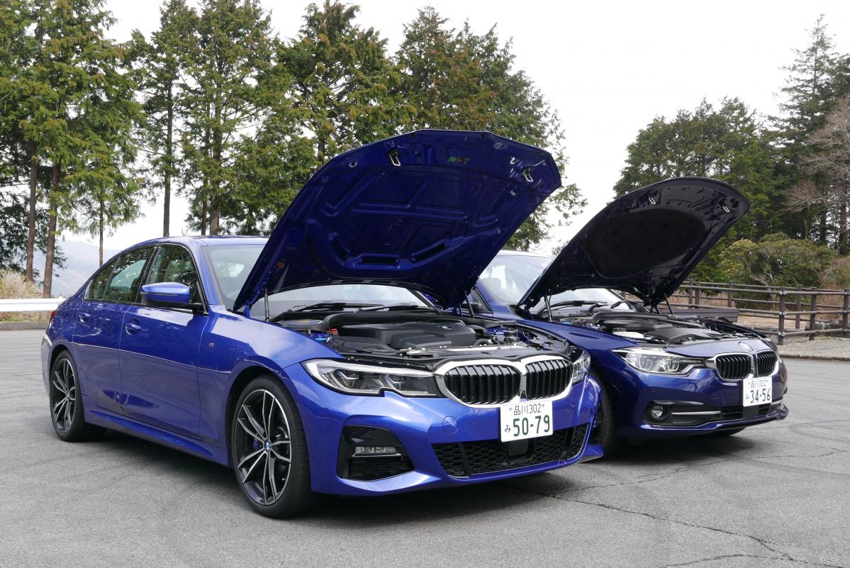 新旧BMW3シリーズを乗り比べてみた——G20の330iとF30最終型の320dを比較