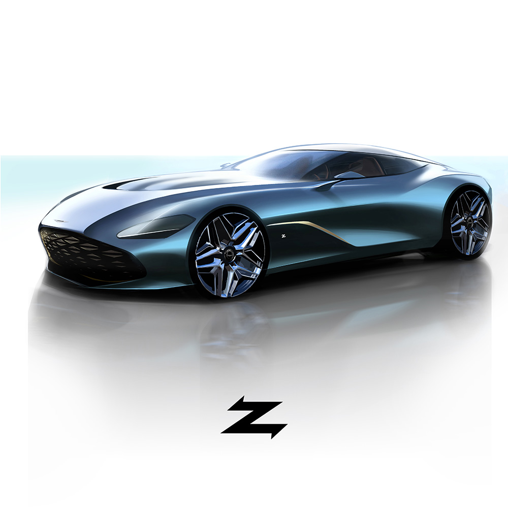 世界で最も美しいスポーツカー アストンマーティンとザガートのコラボモデル Dbs Gt Zagato のレンダリング公開 Dime 自動車情報サイト 新車 中古車 Carview