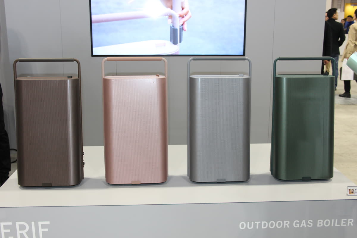 カセットガスポータブル給湯器「ERIF OUTDOOR GAS BOILER」