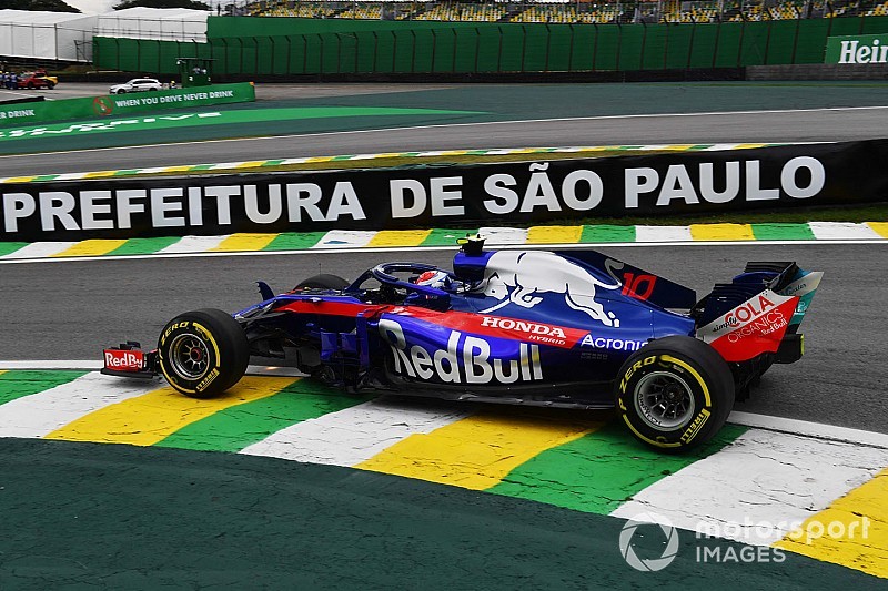F1ブラジルGPフリー走行1回目速報：フェルスタッペンが首位発進。トロロッソ・ホンダのガスリーは15番手