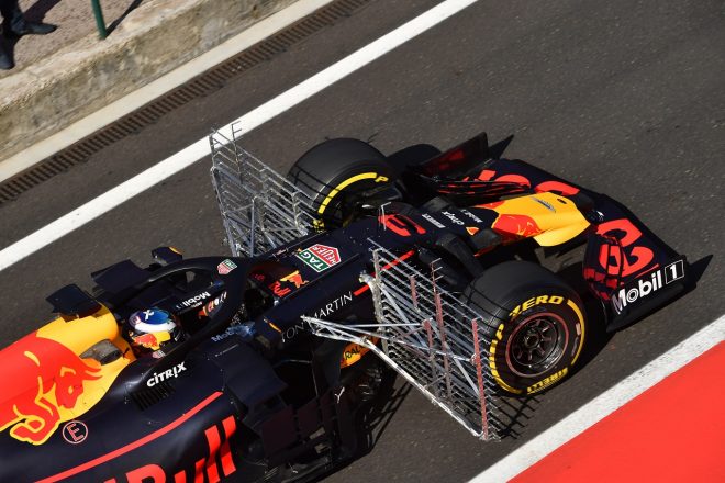 19年仕様のウイングが初登場 フェラーリ ジョビナッツィ 非公式のトラックレコードを記録 F1テスト デイ1 Autosport Web 自動車情報サイト 新車 中古車 Carview