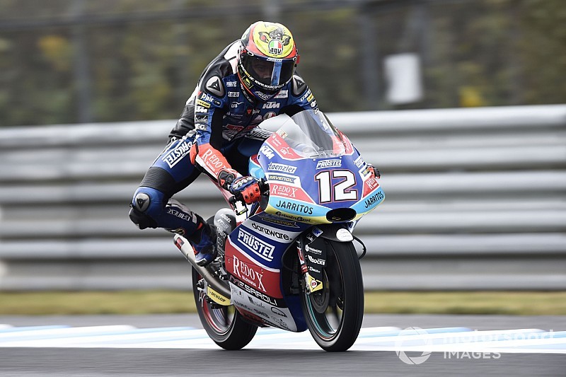 Moto3日本ラウンド決勝レース：チェッカー直前の大激戦をベッツェッキが制す。佐々木が日本人最上位の9位