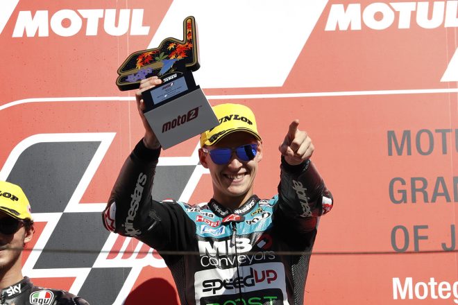 MotoGP日本GP：Moto2優勝のクアルタラロがタイヤの空気圧規定違反で失格