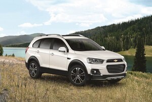 GMジャパン、新型ミッドサイズSUV「シボレー キャプティバ」発表