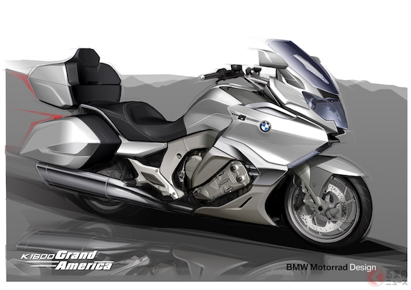 Bmwモトラッド ラグジュアリー ツアラー新型 Bmw K 1600 グランド アメリカ を販売開始 くるまのニュース 自動車情報サイト 新車 中古車 Carview