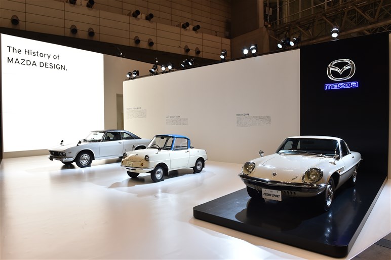 ロードスターrfは今秋に予約開始 コスモスポーツや魂動フレグランスなども展示 Carview 自動車情報サイト 新車 中古車 Carview