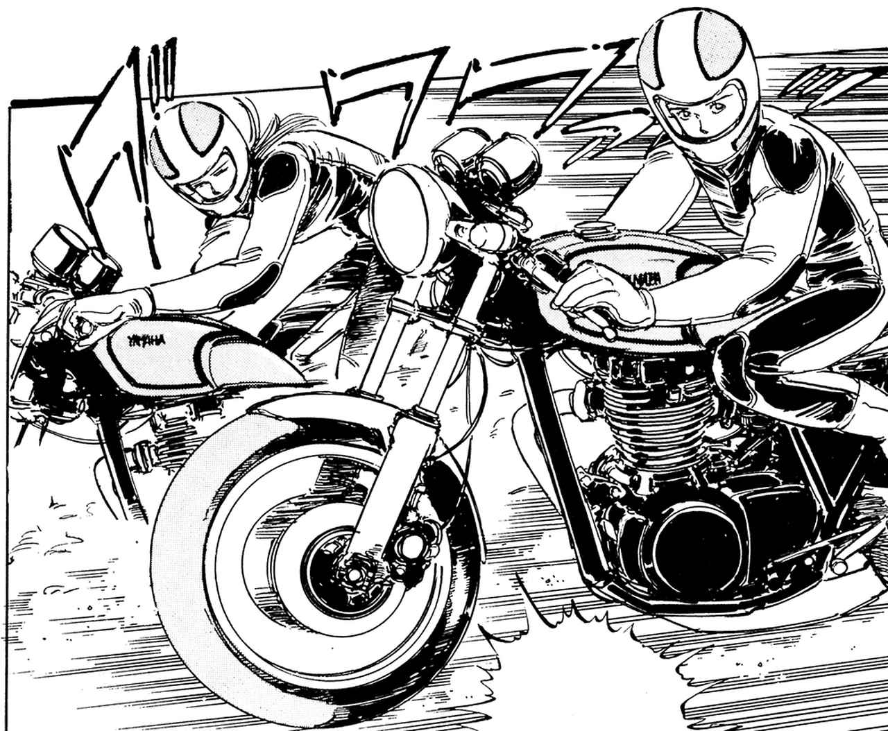 エミとマコのヤマハ Sr400 あいつとララバイ のオートバイを解説 第16回 Webオートバイ 自動車情報サイト 新車 中古車 Carview