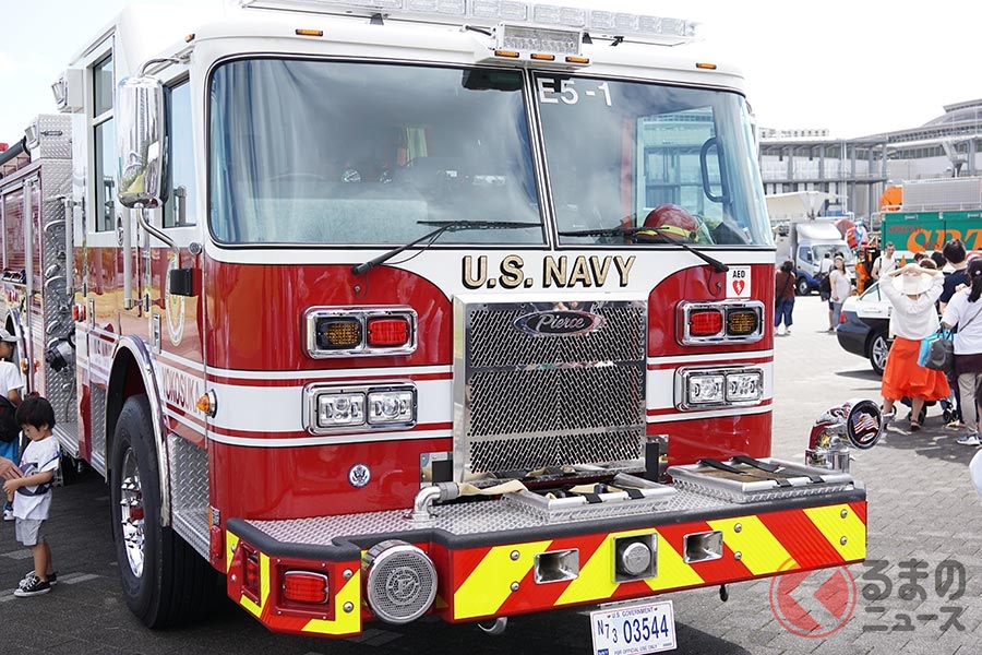 消防車もオラオラが必要 お国柄が出る日米の消防車で決定的な違いとは くるまのニュース 自動車情報サイト 新車 中古車 Carview