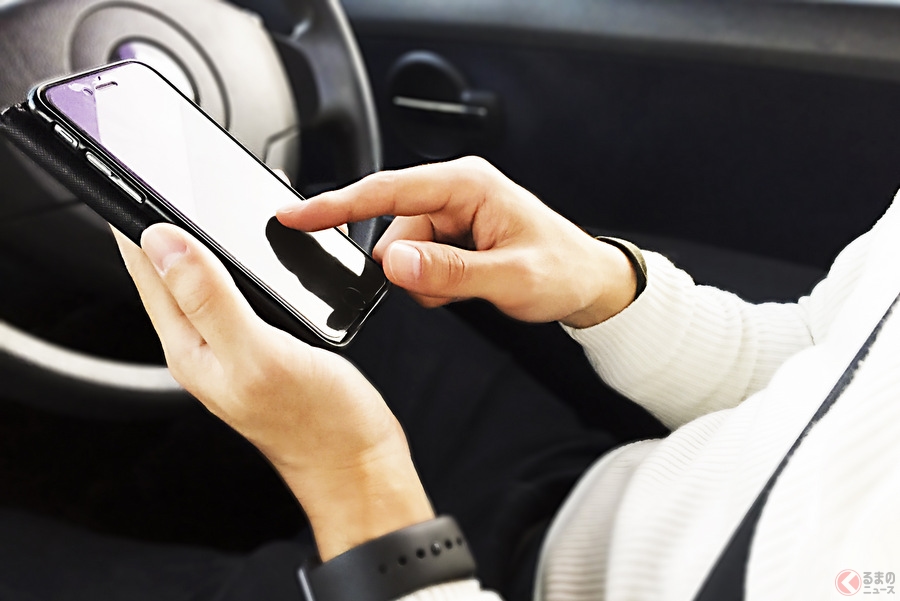 運転中のハンズフリー通話は違反 手で持ってないから大丈夫という考えは危険 くるまのニュース 自動車情報サイト 新車 中古車 Carview
