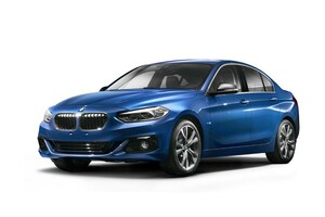 BMW1シリーズセダンを披露 中国市場向け