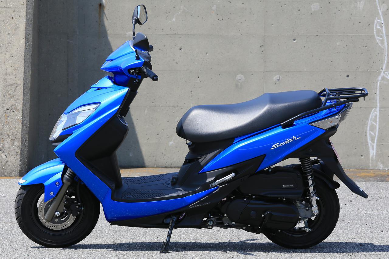 いまイチオシの原付二種125cc通勤スクーター スズキ編 コンパクトなボディにこだわりが凝縮された スウィッシュ Webオートバイ 自動車情報サイト 新車 中古車 Carview