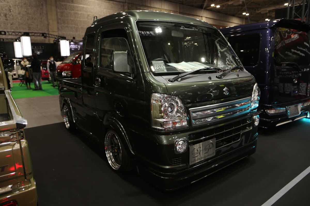 関西発 軽トラック の最新カスタム 低くてスポーティ が流行キーワード 大阪オートメッセ Auto Messe Web の写真 13ページ目 自動車情報サイト 新車 中古車 Carview