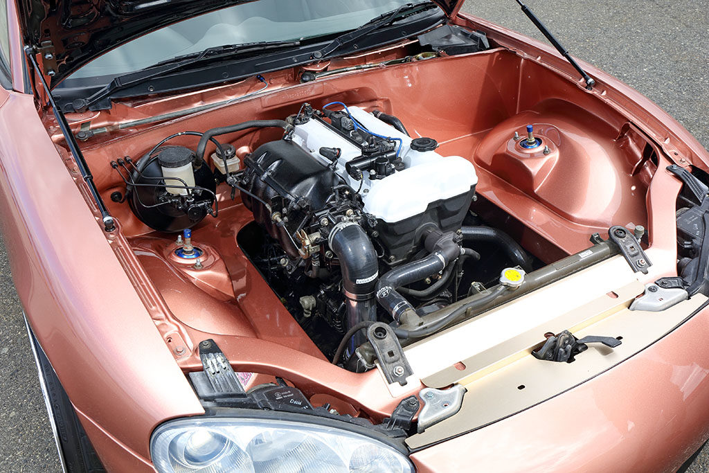 これでもドリ車なんです 極太の10jホイールを履きこなすnbロードスター極低ドリフト仕様 Web Option 自動車情報サイト 新車 中古 車 Carview