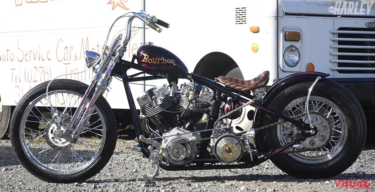 こだわりのペイントを施したショベルリジットスプリンガー ハーレーカスタムnews Webヤングマシン 自動車情報サイト 新車 中古車 Carview