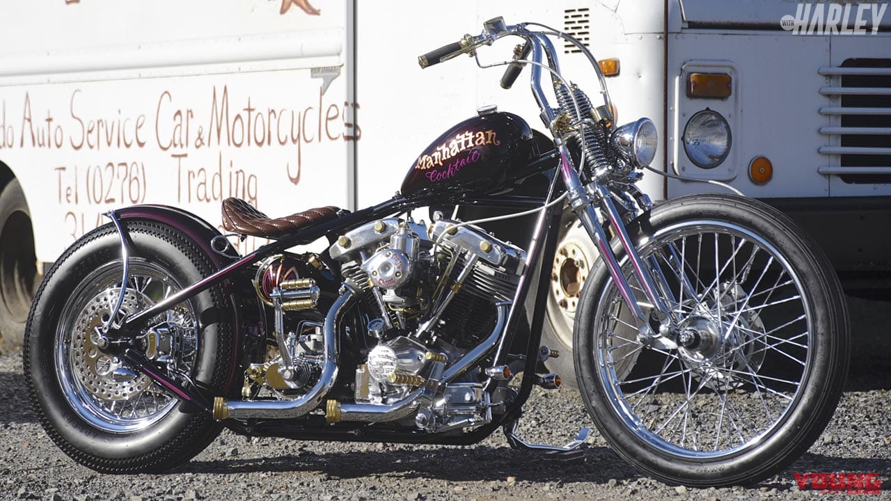 こだわりのペイントを施したショベルリジットスプリンガー ハーレーカスタムnews Webヤングマシン の写真 自動車情報サイト 新車 中古車 Carview