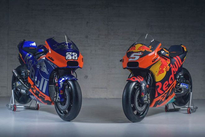KTMが2019年MotoGP参戦体制を発表。サテライトチーム、テック3のRC16カラーリングもお披露目