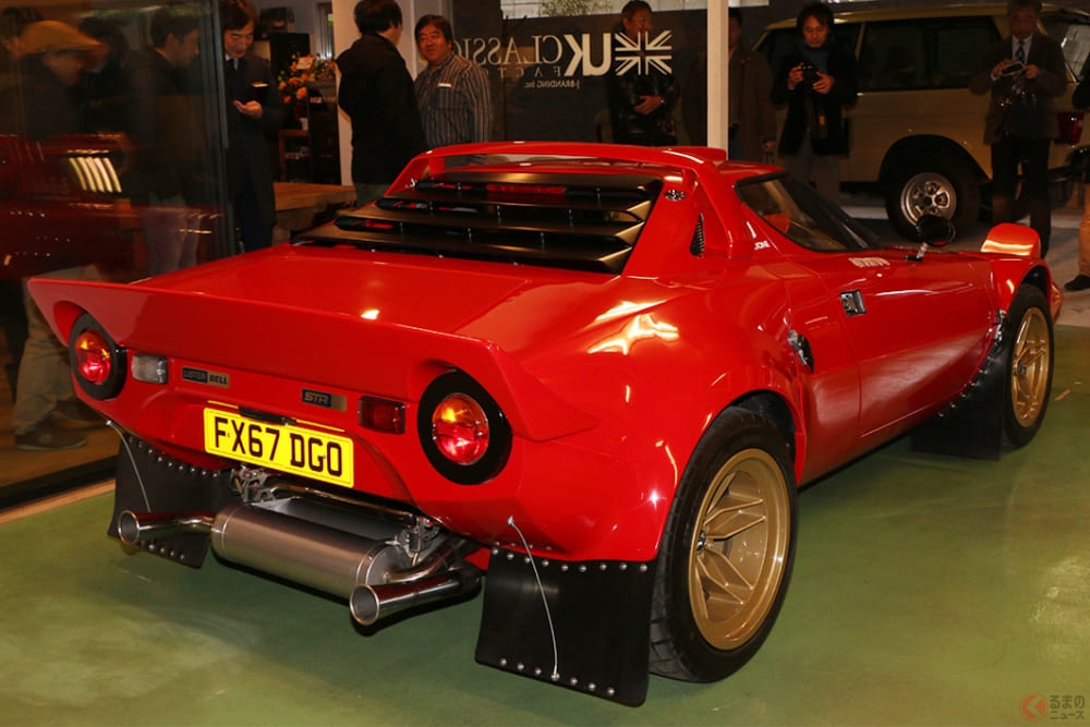あの名車が1200万円で日本上陸!? ランチア「ストラトス」のレプリカモデル「The STR」公開（くるまのニュース） 自動車情報サイト【新車・中古車】 carview!