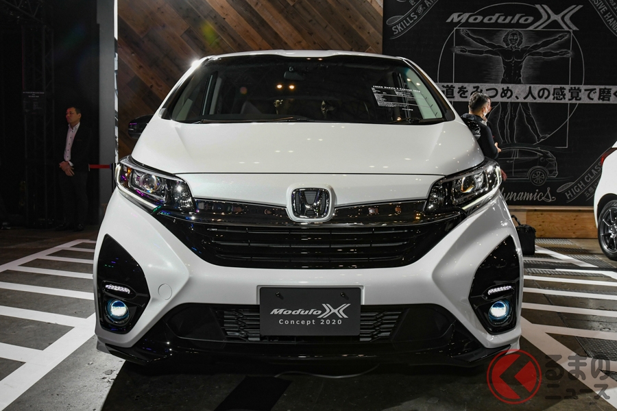 ホンダ新型 フリード がオラオラ顔に変身 初披露したモデューロxの特徴とは くるまのニュース 自動車情報サイト 新車 中古車 Carview