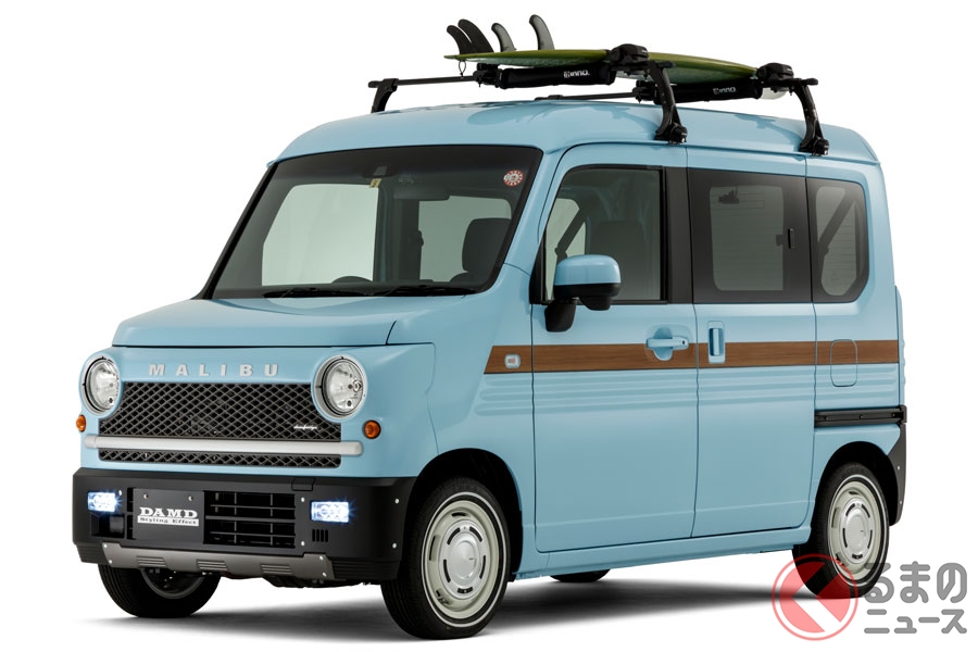 超カワイイ ホンダ N Van が登場 レトロ風なカスタムモデルを初公開 くるまのニュース 自動車情報サイト 新車 中古車 Carview