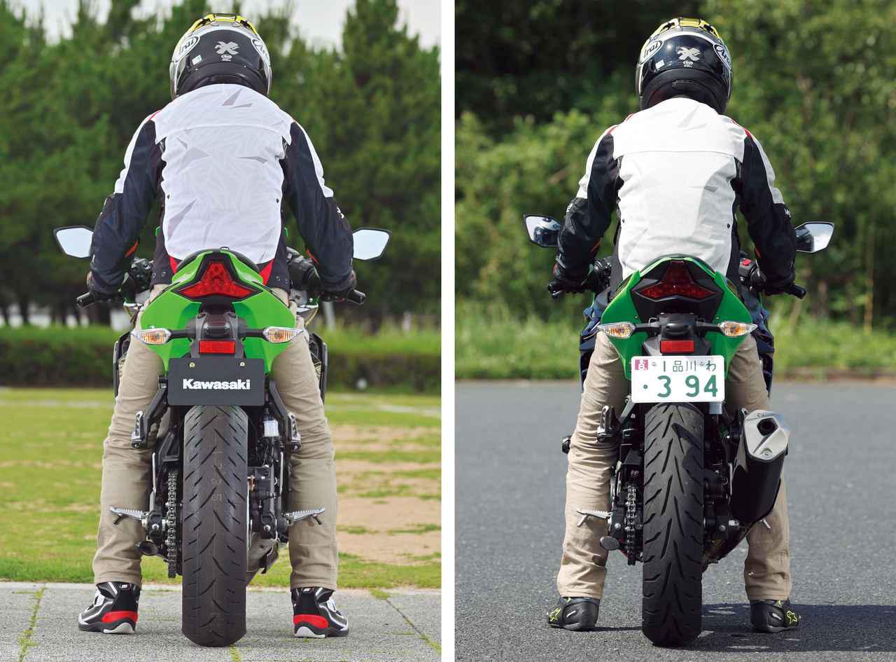 足つき比較 Ninja Zx 25rとninja 250のライディングポジションはどう違う Webオートバイ 自動車情報サイト 新車 中古車 Carview