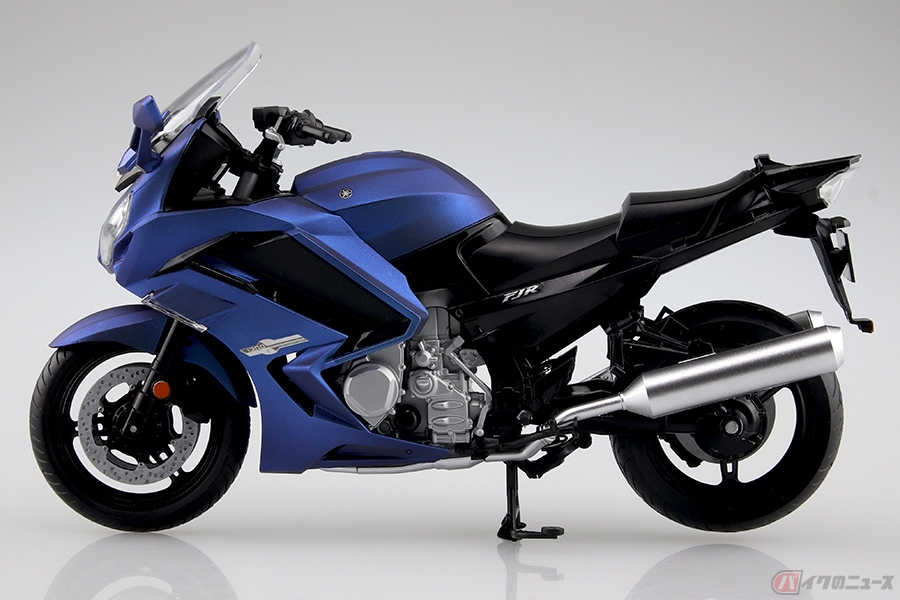 欧州で育まれたスポーツツアラー ヤマハ Fjr1300a が1 12スケールモデルで Aoshima から登場 バイクのニュース 自動車情報サイト 新車 中古車 Carview