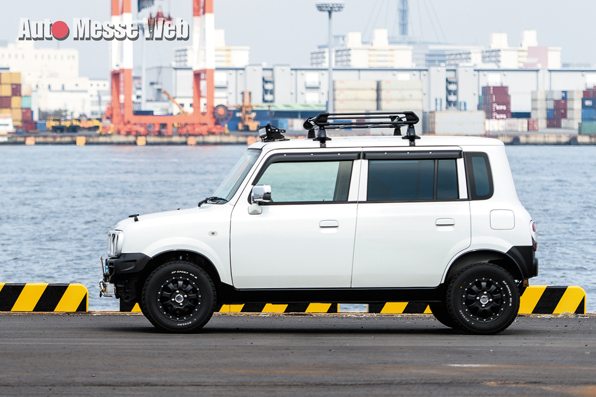 ラパンの車高アップで見えてきた 新たな軽自動車カスタムの可能性 Auto Messe Web 自動車情報サイト 新車 中古車 Carview
