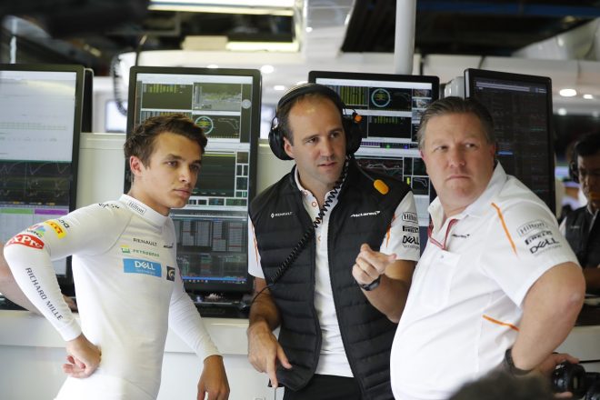 マクラーレンのノリスがFP1に再登場。「アロンソとの比較もでき、有意義なセッションだった」：F1イタリアGP金曜