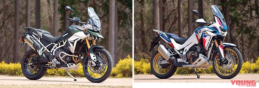 日英アドベンチャーテスト トライアンフ タイガーvsアフリカツイン 前編 Webヤングマシン 自動車情報サイト 新車 中古車 Carview